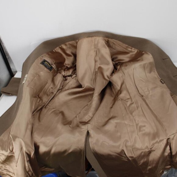 Vintage Alkit greatcoat Mens 44 Crombie Cloth double breasted military overcoat - Picture 14 of 16